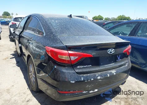 2016 Hyundai Sonata Se from USA, damaged, VIN 5NPE24AFXGH342417
